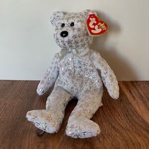 3 FOR $25: Authentic TY Beanie Babies The Beginning the Bear, 2000. NWT